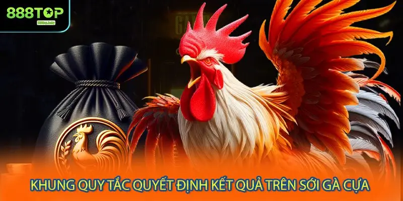 Khung quy tắc quyết định kết quả trên sới gà cựa